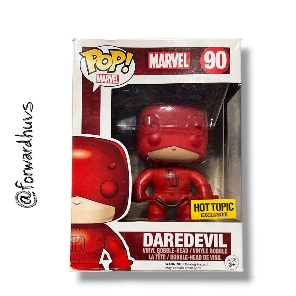 Funko Pop Marvel – Daredevil #90 Hot Topic Exclusive – Light Shelf Wear